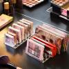 3-Piece Clear Acrylic Cosmetic Organizer Set with Dividers, Fits Compact Powder, Eyeshadow, Blush; Great for Bathroom, Vanity, Or Dresser view 3