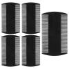 5 Pack 3.5" Double-Sided Pocket Comb, Mustache 2 Sides Combs, Dandruff Removal Hair Combs for Men's Beard Mustache Detangling Knots Hair Free view 1