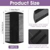 5 Pack 3.5" Double-Sided Pocket Comb, Mustache 2 Sides Combs, Dandruff Removal Hair Combs for Men's Beard Mustache Detangling Knots Hair Free view 2