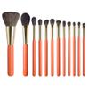 12pcs Makeup Brushes Set Soft Blue Squirrel Saikoho Goat Hair Powder Blush Eye Shadow Brush Professional Handmade Make Up Brushes Kit view 1