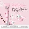 AKARY Sakura Eye Serum for Dark Circles, Dryness, Hydrating, Smoothing Fine Lines, Firming with Triple Ice Roller for Puffy Eyes & Under Eye Bags, Skin Care for Women & Men view 3