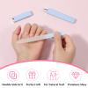 2 Pack Glass Nail Files for Natural Nails, Double Sided Glass Files for Nails, Crystal Nail File with Case (Pink+Blue) view 4