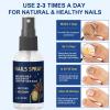 Quick-Dry Nail & Cuticle Moisturizing Spray  Lightweight Nail Spray for Fast Drying, Non-Greasy Hydration for Dry Nails & Hands  Travel-Friendly Nail Dryer Mist  30ml (2) view 2
