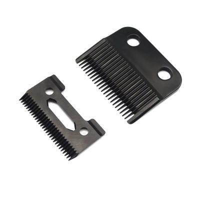 GOFJAJHQ Compatible for Kemei Replacement DLC Blade Hair Clipper Blades Cutter Head Fit Compatible for Kemei KM-2296 Electric Hair Trimmer Accessories Hair Clipper Accessories(KM-2296 Blades x10)