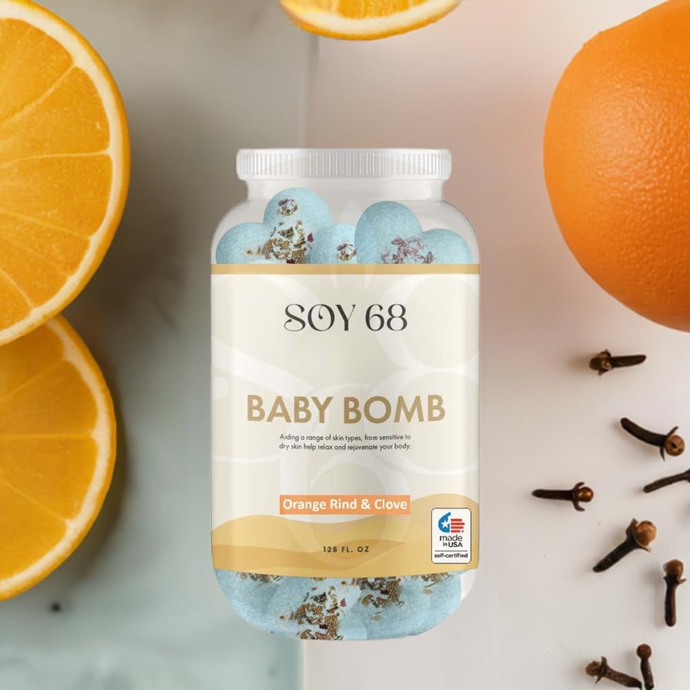 Baby Bomb: 2" (70Each/Jar) (2", Orange Rind & Clove)