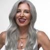 AGE beautiful Brightening Wash Shampoo for Silver or Gray Hair, With CoQ10 + Charcoal, Remove Mineral Build-up & Pollution for Bright, Shiny Hair view 2