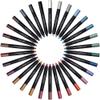SHANY Chunky Eyeshadow Pencils Lip Liner, Eyeliner, Eye Pencil, Multi Use Chunky Pencils for Eye Shadow, Lip Makeup, Lipstick with Vitamin E,Aloe Vera - Chunky view 2