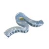 2PCS Flower Crab Hair Clips - Stylish Plastic Shark Hair Claw Barrettes for Girls - Perfect Beach Hair Accessories(Blue,B) view 1