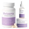 Melanina Anti-Melasma & Dark Kit, Anti-Melasma Serum+Collagen Jelly Cream, Ultra Moisturizer for Women, Supports Even Skin Tone & Radiance (SET) view 1