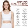 100PCS Castor Oil Patches, Disposable Organic Cotton Belly Button Patch view 2