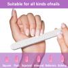 200 Pcs Nail Files 100/180 Grit Double Sides Emery Boards Reusable Nail Files for Acrylic Nails Professional Manicure Tools for Natural Nails Acrylic Nails Home and Salon Supplies view 4