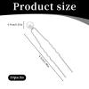 LXUEJIE 50 Pieces Wedding Pearl Hair Pins for Bridal, White Pearl Hair Accessories Bobby Clips Hair Pearls Bridal Hair Pin Wedding Hair Accessories for Brides Bridesmaids Women view 4