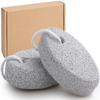 ARCHYSAMOS Natural Foot Pumice Stone for Feet, 2-Pack Lava Pedicure Tools Hard Skin Callus Remover for Feet and Hands view 1