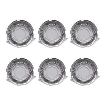 6Pcs SH50/52 Replacement Heads Compatible For Philips 5000 SeriesS5370,S5660,S5590,S5290 Blades Heads