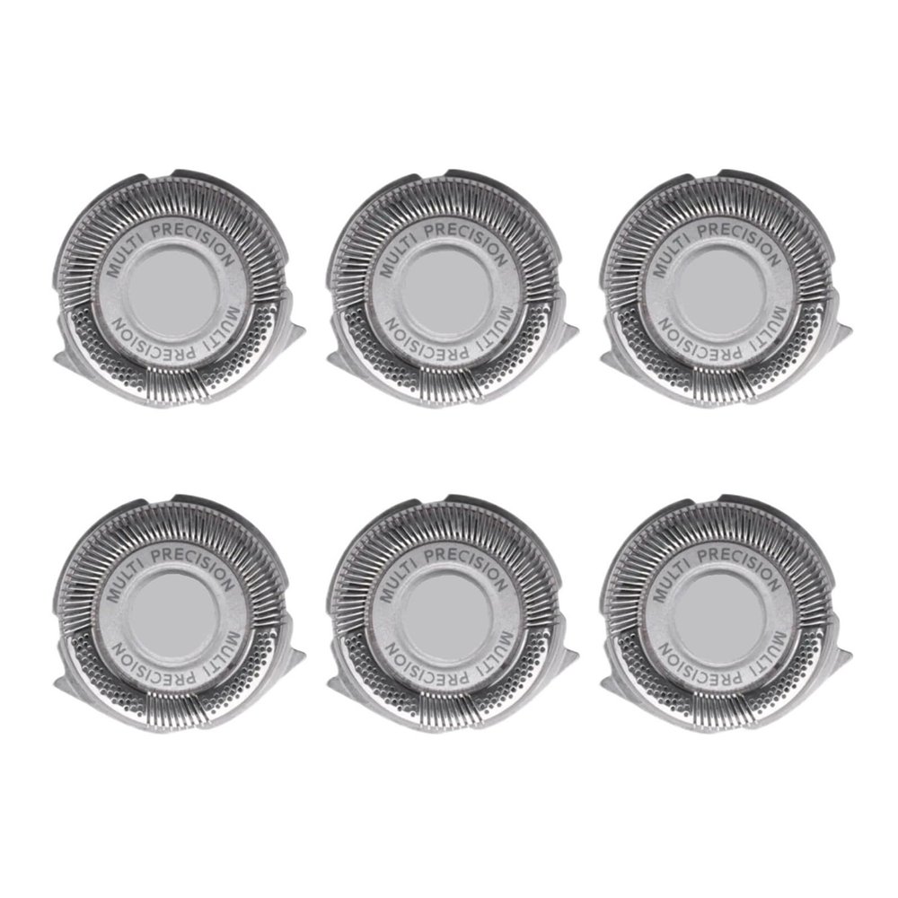 6Pcs SH50/52 Replacement Heads Compatible For Philips 5000 SeriesS5370,S5660,S5590,S5290 Blades Heads