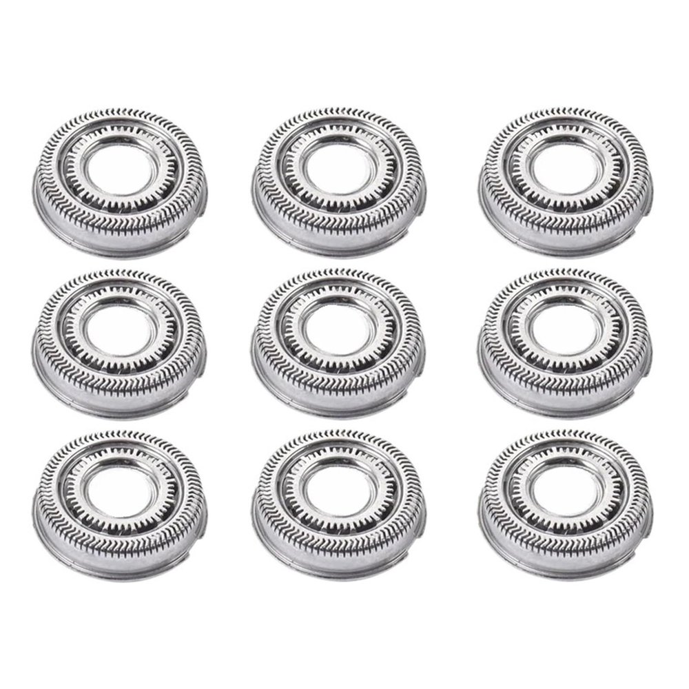 BBDIRZSE 9 Pieces SH90 Shaver Replacement Heads Compatible for Philips  S9000 RQ12 Shavers Blade Head