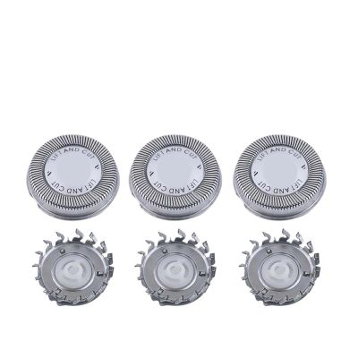 BBDIRZSE 3pcs Replacement Shaver Head Blade Compatible for Philips HQ3 HQ4 HQ55 HQ6676 HQ6695 HQ669HQ6831 HQ6842 HQ6843 HQ6844 HQ6849