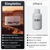 Simpletics Hair Clay for Men (Vanilla Scent)  Natural 6 Ingredient Matte Styling Clay with Beeswax & Coconut Oil  Strong Hold, Water Based, Non-Greasy  Adds Texture & Volume  2oz view 3