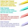 [4+1 Pieces] Tweezers set with pink travel case,Professional Facial Hair Tweezers,Daily Grooming & Plucking Tools for Men & Women,Multi-purpose as Eyebrows Facial Hair Ingrown Hair Removal,Fine Gifts view 3