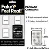 INKPOPO 3 Sheets Temporary Tattoos for Adults - 7-15 Days Long Lasting, Waterproof, Sweatproof & Rub-Proof, Ultra Realistic, No Reflection, No Adhesive, No Residue, Finger Series 129 view 2