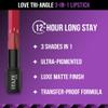 9To9 3 In 1 Matte Lipstick | 3 Unique Shades In 1 | 12 HRS Long Lasting, Transferproof | Non-Drying Formula With Intense Color Payoff | 01 Brick Pink | 3.8 G view 3