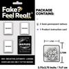 INKPOPO 3 Sheets Semi-Permanent Tattoos for Adults, 7-15 Days Longwear, Waterproof & Realistic Finish, Adult Art Temporary Tattoos, Cute Cat Series 077 view 2