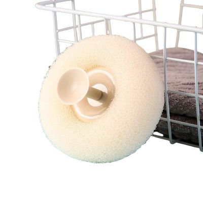 AKPEILISP 2 Pieces of Bath Balls, New Bath Balls with Suction Cups, Bath Balls, mud rubbing Artifacts, exfoliating bubbling Balls, Soft and Non-Loose, Bath Flower Hanging