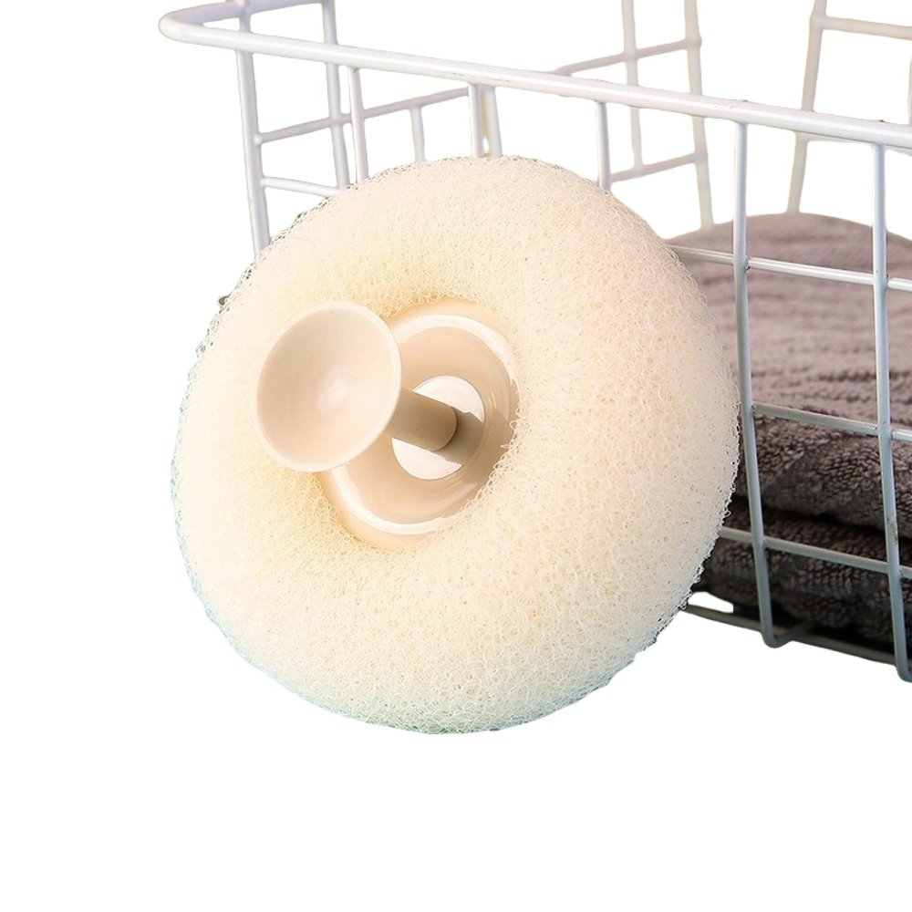 AKPEILISP 2 Pieces of Bath Balls, New Bath Balls with Suction Cups, Bath Balls, mud rubbing Artifacts, exfoliating bubbling Balls, Soft and Non-Loose, Bath Flower Hanging
