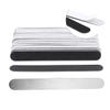 10P 240Grit-1P Metal | 10Pcs Black Ment Nail File with Steel Handle Removable Sandpaper Pads 80 100 180 240 Grit Durable Sanding Files Manicure New 2026 High for Reliable Electronic Component view 1