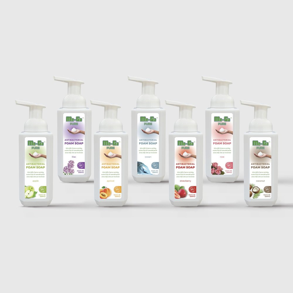 Antibacterial Foaming Hand Soap 320ml (Pack of 3, 5, or 7) (7)