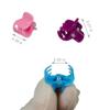 100 Pack 1cm Mini Hair Claw Clips - tiny hair clips - Plastic Mini Hairpins for Women, Girls (Assorted) view 2