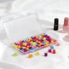 100 Pack 1cm Mini Hair Claw Clips - tiny hair clips - Plastic Mini Hairpins for Women, Girls (Assorted) view 4