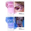 2 Pcs Silver Body Glitter Stick, Mermaid Glitter Gel Long Lasting Shimmer Hair Eyeshadow Face Body Glitter Concerts Music Festivals Halloween Party Looks Sparkle Makeup for Women and Kids (Pink/Blue) view 2
