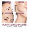 KoDerMa Double Folding Dermaplaning Tool  Face Razor for Women & Men | Peach Fuzz Remover & Eyebrow Trimmer | Easy Exfoliation | K-Beauty Inspired | Ergonomic Blade Design (12) view 3