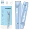 Valentines Day Gifts for Her 2 in 1 Electric Glow Shaver, Portable Bikini Trimmer for Women, Dual Head Rechargeable Electric Razor, IPX7 Waterproof Wet & Dry Use Legs Body Pubic Hair Trimmer for Men view 1