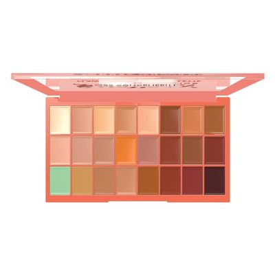 BEMT HD Concealer & Color Corrector Palette, Lightweight Multi-Shade Matte Finish, Full Coverage Makeup, For All Skin Types, Travel-Friendly Design (Multi02)