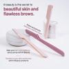 KoDerMa Foldable Dermaplaning Tool Face Razor for Women & Men | Peach Fuzz Remover & Eyebrow Trimmer | Easy Exfoliation | K-Beauty Inspired | Ergonomic Blade Design (12) view 2