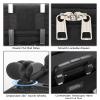 Relavel Rolling Makeup Case Professional Makeup Train Case,Makeup Artist Travel Bag with Wheels,8-in-1 Portable Travel Beauty Trolley Case for Cosmetology Storage(Black) view 3