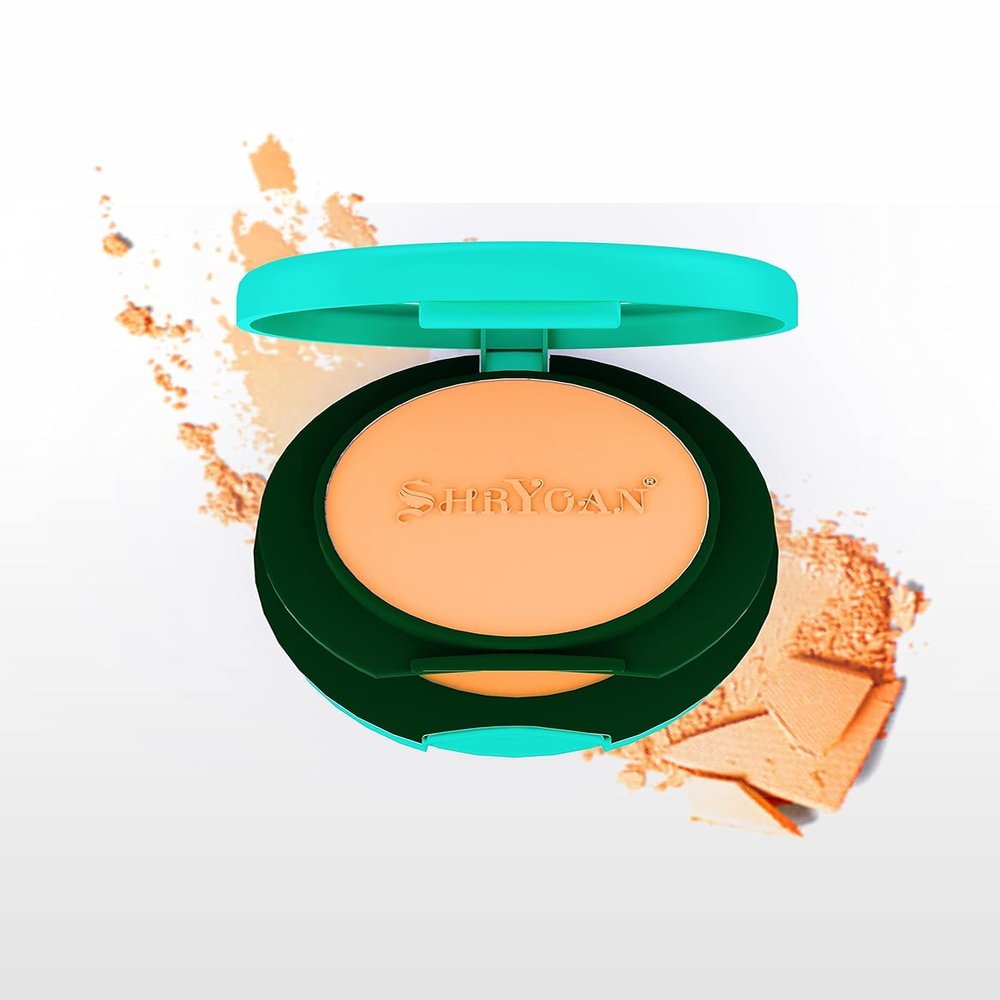 BEMT 2-in-1 Compact Powder, Oil Control, Lightweight Matte Finish, Velvety Texture, Suitable for All Skin Types, (Shade-04, 28gm)