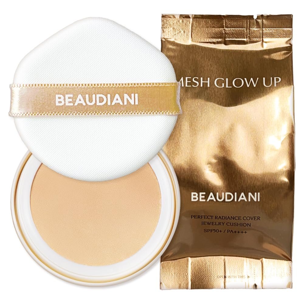 Beaudiani Mesh Glow Cushion Foundation (02-REFIL Modern Cover Daily (Shade #22-23), Refill Only)