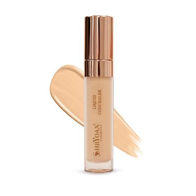 BEMT Liquid Concealer Full Coverage Makeup | Light Cream Shade | Water-Resistant Formula | Natural Finish for Daily Wear | (VELOUR, 1 count (pack of 1))