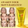 2 Pack Turmeric Vitamin C Collagen Overnight Wrapping Peel Off Mask for Lifting & Firming Face/Neck, Saggy/Dull/Roughed Skin treatment for Clear, Dewy, Radiant Face, 2.53 Oz/75 ML view 2