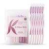 KoDerMa Dermaplaning Tool with Protective Cap Face Razor for Women & Men | Peach Fuzz Remover & Eyebrow Trimmer | Easy Exfoliation | K-Beauty Inspired | Ergonomic Blade Design (12) view 1