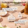 3-Pack Garlic Shape Makeup Puffs, High-Density Rubycell for Oil Control & Full Coverage, Firm PU Leather Backing for Flawless Cream Skin Finish, for Liquid & Cream Makeup & Storage Case view 4