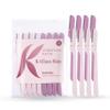 KoDerMa Foldable Dermaplaning Tool Face Razor for Women & Men | Peach Fuzz Remover & Eyebrow Trimmer | Easy Exfoliation | K-Beauty Inspired | Ergonomic Blade Design (8) view 1