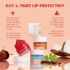 ANRCOLLECT Lip Scrub and Lip Mask Set- Lip Treatment Care Kit with 2 Lip Exfoliator Scrub & 2 Lip Butter Mask, Intense Hydration Set for Dry Chapped Cracked Lips (4 Pack), Valentines Day Gifts view 4
