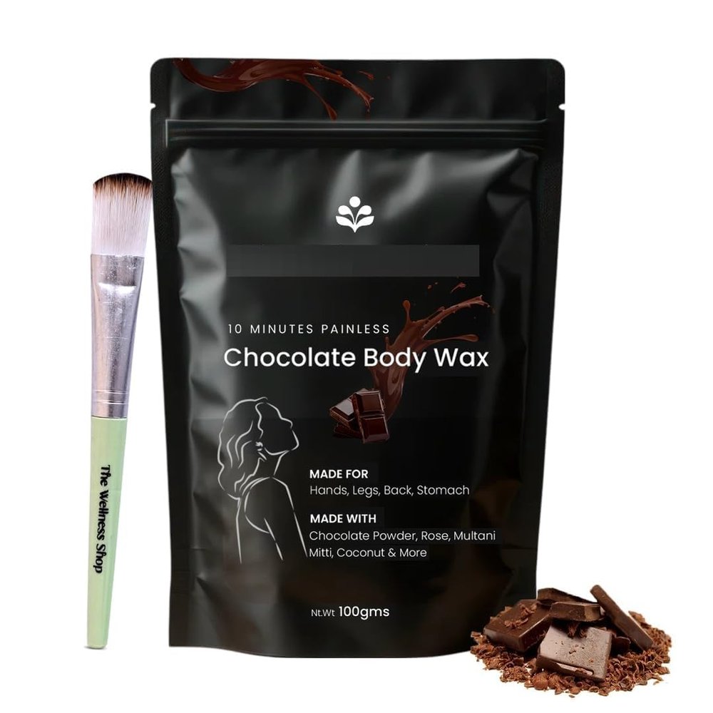 HK Women Chocolate Painless And Natural Solution For Unwanted Hair And Parlour Like Result At Home