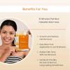 HK Women -Turmeric Full Body Wax Powder For Leg,Easy To Use At Home, No Chemicals - No Irritation, No Skin Rashes (100G) view 4