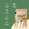 HK Ubtan Facial Wax Powder with Sandalwood & Aloevera, Painless Herbal Facial Hair Removal Waxing Powder for Women 100 gm (Pack of 2) view 2