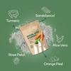 HK Ubtan Facial Wax Powder with Sandalwood & Aloevera, Painless Herbal Facial Hair Removal Waxing Powder for Women 100 gm (Pack of 2) view 4